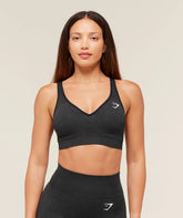 Vital V Neck Sports Bra