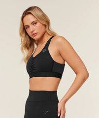 High Support Ruched Sports Bra