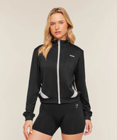Lightweight Tricot Zip Through Jacket