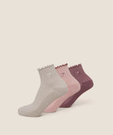 Midi Frill Socks 3pk
