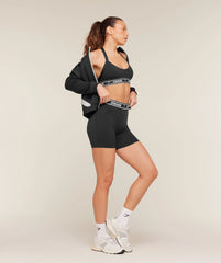 Waistband Logo Shorts