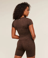 Adapt Animal X Whitney Short Sleeve Top