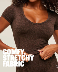 Adapt Animal X Whitney Short Sleeve Top
