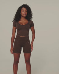 Adapt Animal X Whitney Short Sleeve Top