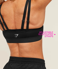 Interval Seamless Medium Support Sports Bra